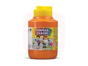 Tinta Guache 250ml Laranja - Acrilex