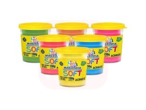 Massa de Modelar 150g Soft Acrilex - Cores